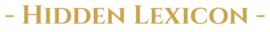 Logo Hidden Lexicon